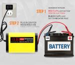 Universal EV 12V2A Portable Car Battery Charger