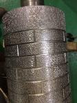 International Standard Leather Embossing Roller , PVC Carpet Roller for