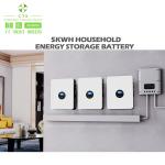 5kWh PowerWall 51.2V 100Ah LiFePO4 Battery for Residential Energy Storage System