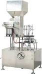 Automatic Safety Screw Capping Machine For Aerosol Products 80 Bottles / Min