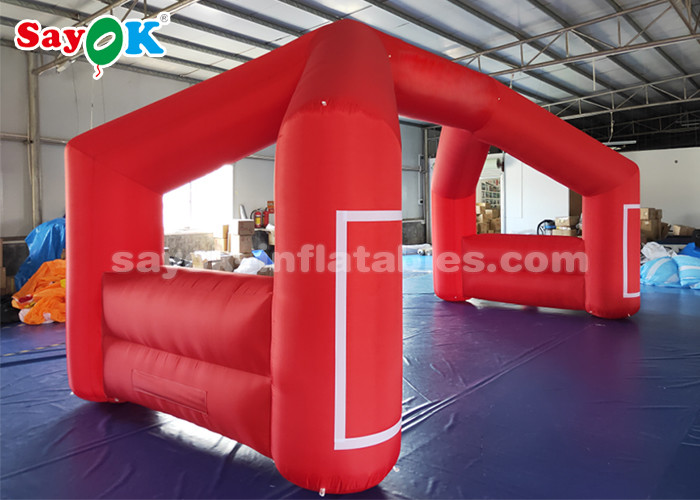 Inflatable Arches Oxford Cloth 6*3*3m Red Inflatable Arch For Advertising Event Red Color