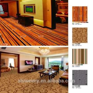 Wholesale Decorative colorful stripe drawing nylon residential carpet from china suppliers