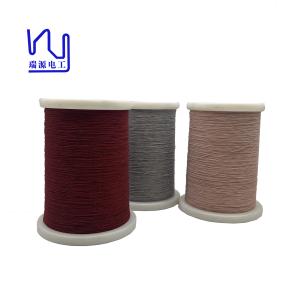 Wholesale Red Blue Color Copper Litz Wire 2USTC-F 30*0.07mm Nylon Polyester Served from china suppliers