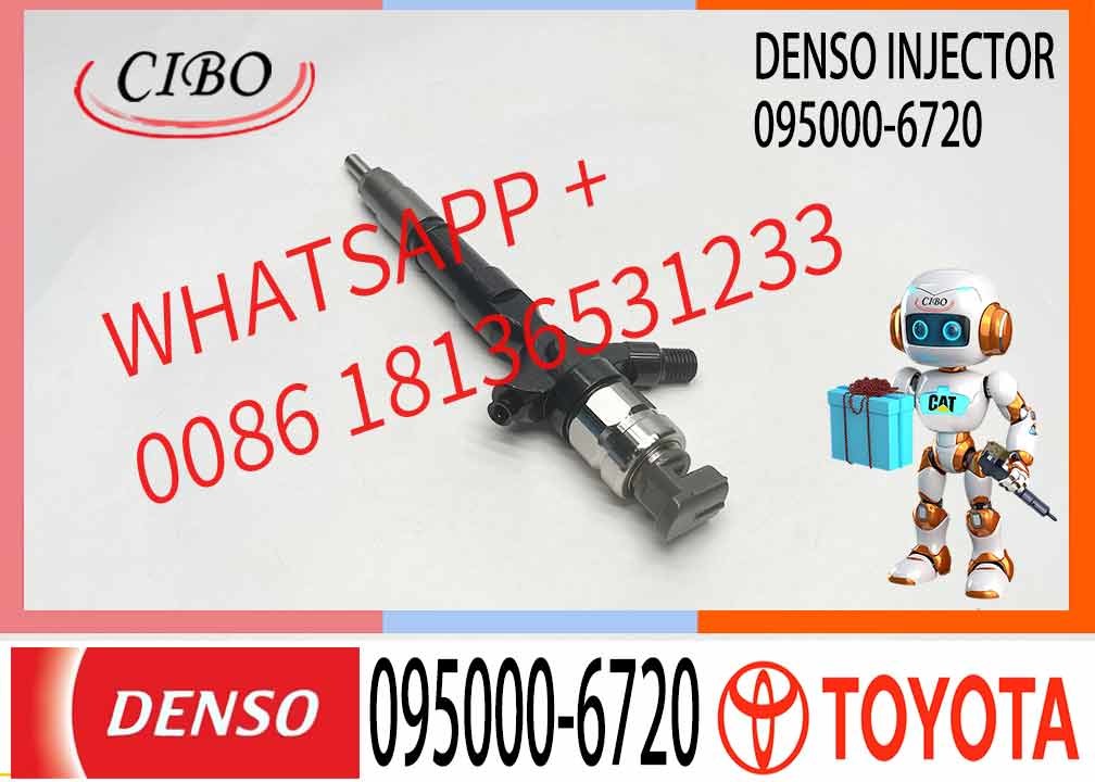 Common Rail Diesel Injector 095000-6720 23670-30130 095000-7800 095000-5741 095000-7810