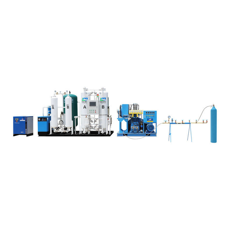 High Purity Oxygen Gas Cylinder Filling Plant PSA Oxygen Generator Plant