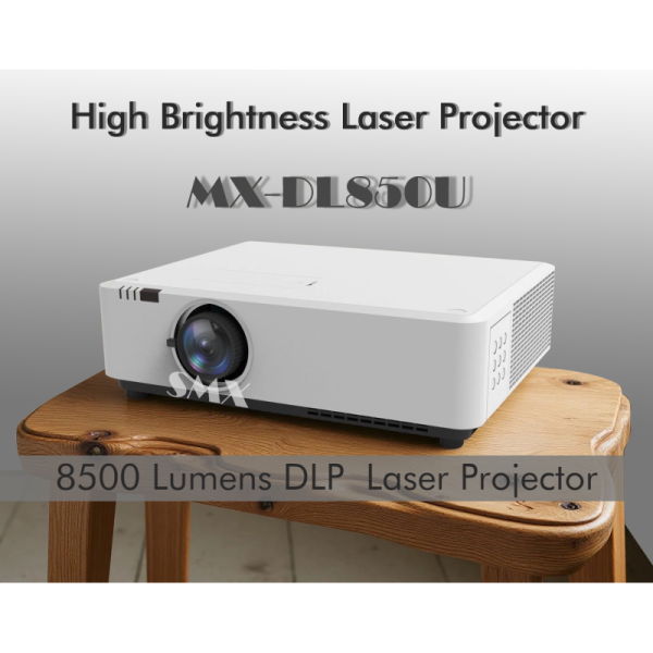High Brightness 8500 Lumen DLP Laser Projector with WUXGA for Auditoriums Projection