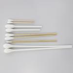 Thin Bamboo Medical Cotton Buds 4 Inch Length Custom Colors Round Head