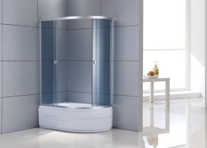 Wholesale Aluminum Frame Self Contained Shower Cubicles Small Bathrooms 4mm 1200×800×1960mm from china suppliers