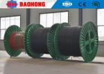 Corrugated Flange Type Steel Cable Reeling Drum Stable Structure