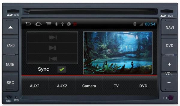 Ouchuangbo Car Radio GPS Navi Android 4.0 for Nissan Pathfinder /Murano with 3G
