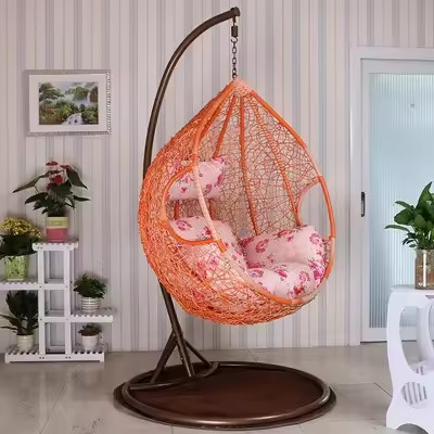 DY-NC1 Balcony Cradle Chair Swing Hammock Chair with Die-Cast Aluminum Frame