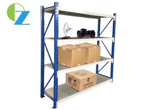 Wholesale Durable Light Duty Shelving Steel Storage Rack , material Metal Warehouse from china suppliers
