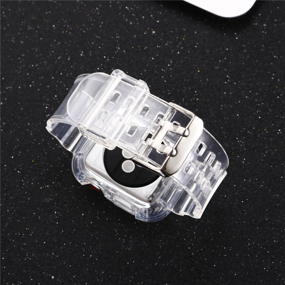 Light Weight Smart Watch Replacement Bands TPU Neon Color Anti Shock For Iwatch