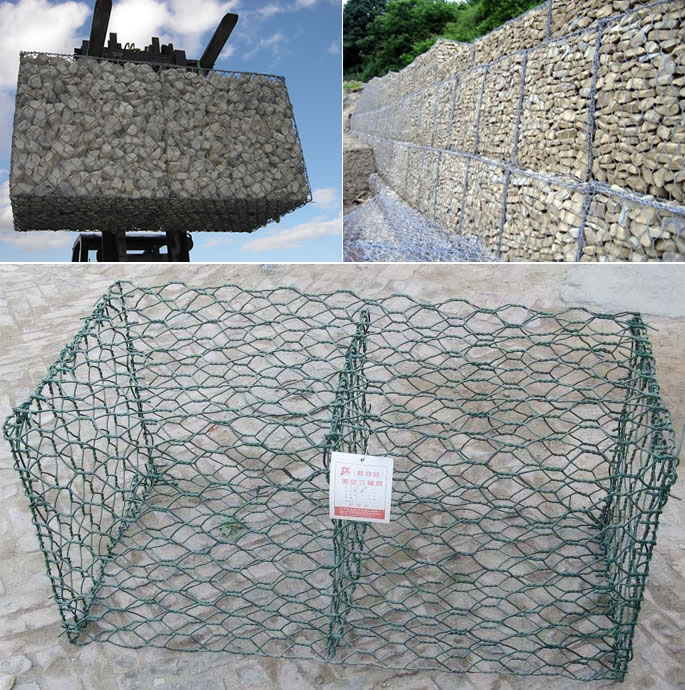 Applications of gabion mattress