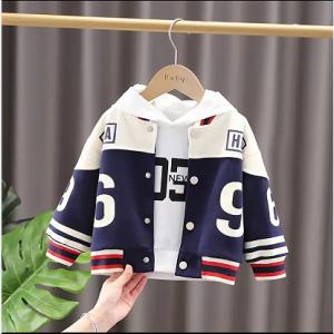 Wholesale Breathable Cotton Boys Baseball Jacket	Boys Sports Wear For Age 0-15 from china suppliers