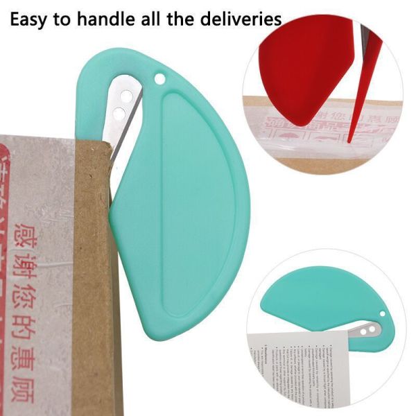 Custom Logo Sublimation Mini Utility Knife Letter Opener Envelope Opener Paper Cutter Pet Hair Unknotting Knife