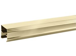 Wholesale Luxury Gold / Silver Brushed Anodized Aluminum Profiles OEM Customized the Middle East Market from china suppliers