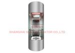 2000kg Machine Room Less Sightseeing Elevator 2.0m/S Stainless Steel