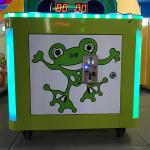 Coin Operated Kids Hitting Hammer Frog Arcade Whack a Mole Hammer Hitting