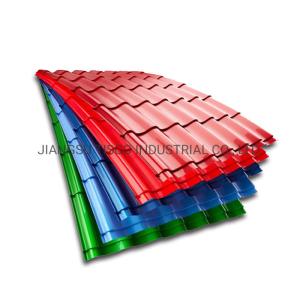 Wholesale Ral Color GI Roofing Sheet PPGI Roof Sheet G350 12 Foot Corrugated Metal Wave Type from china suppliers