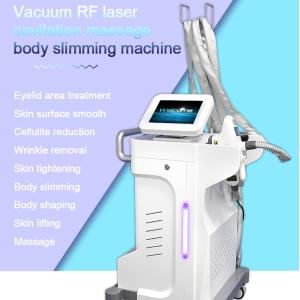 Wholesale 80K Non Invasive Body Contouring Machine RF Vacuum Roller Cellulite Removal Device from china suppliers
