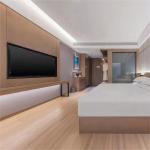 5 Star Minimalist Design Hotel Project Bedroom Solid Wood Furniture Set
