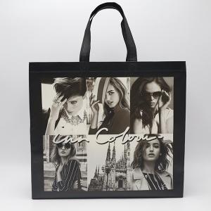 Wholesale Promotional full printing factory OEM plain ultrasonic non woven tote bag from china suppliers