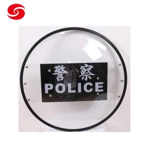 Wholesale Safety Gear Round Anti Riot Equipment PC Shield For Police Army from china suppliers
