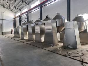China Lithium Iron Phosphate Double Cone Dryer Thermal Oil Heating on sale