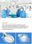 Alluminum Alloy Examination Ceiling Mounted Surgical Lights 280C Cold Light