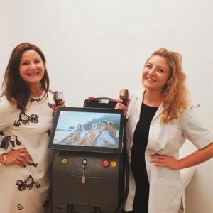 Wholesale 40 Million Shots Diodenlaser 2 in 1 Professional Laser Hair Removal Machine 808 755 1064nm from china suppliers