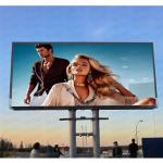 IP65 Waterproof Outdoor Advertising Led Display Screen 10000Dots/M2 3 In 1 Smd