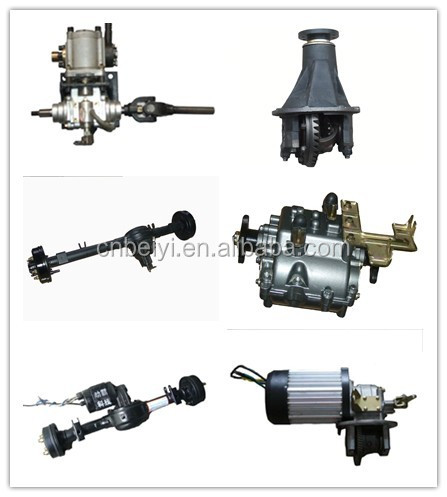 Electric Car Tricycle Rear Axle Featuring 20CrMnTi Gear Material for Smooth Ride