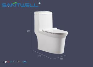 Wholesale SWS61011 single unit toilet porcelain WC 710*380*775mm Size , white one piece toilet from china suppliers