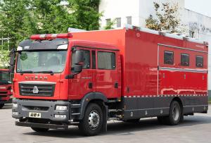 Wholesale SINOTRUK SITRAK Heavy Duty Fire Vehicle 228 KW With Cooking Utensils from china suppliers