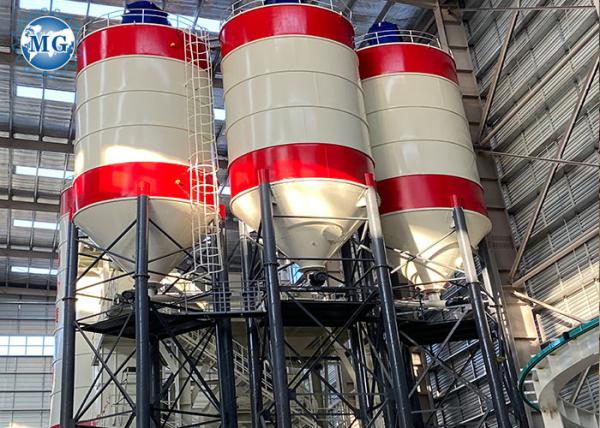 High Productivity dry mix mortar manufacturing plant For Gypsum Mortar Mixer