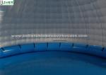 7.3 meters Dia. hemisphere advertising LED inflatable bubble tent for exhibition