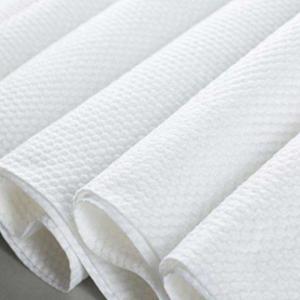 Wholesale Embossed Spunlace Nonwoven Fabric For Women Or Baby Care Wipes from china suppliers