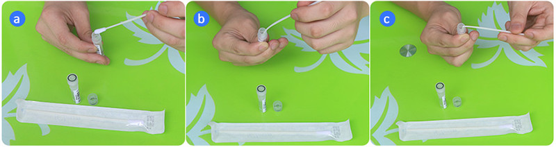 FSC TGA Nylon Flocked DNA Collection Kit At Home Parent Child