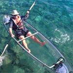 100 % Virgin Polycarbonate Kayak 2 Clear Seats 6mm Thickness For Wedding Photos