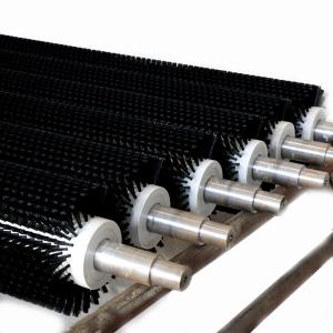 Wholesale 60mm Nylon Industrial Cylindrical Brush Cleaning Roller Customizable from china suppliers