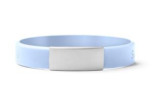Wholesale Blank Custom Silicone Bracelets Latex Free Color Optional For Infant / Baby from china suppliers