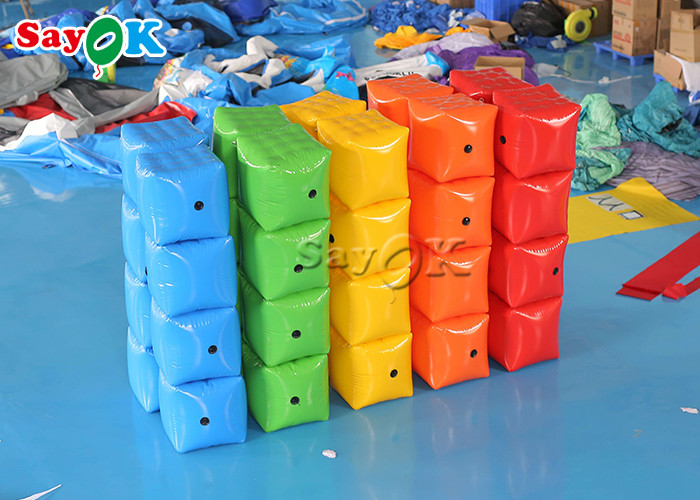 Square PVC Durable Air Inflatable Chair For Events Ornament
