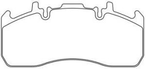 Wholesale WVA 29173/29203 Disc Brake Pads for VOLVO FL II-Series from china suppliers