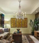 Wood Bead chandelier lighting lustre bois for country farmhouse rustic