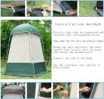 Shower Shelter – Giant Portable Outdoor Pop UP Camping Shower Tent Enclosure –