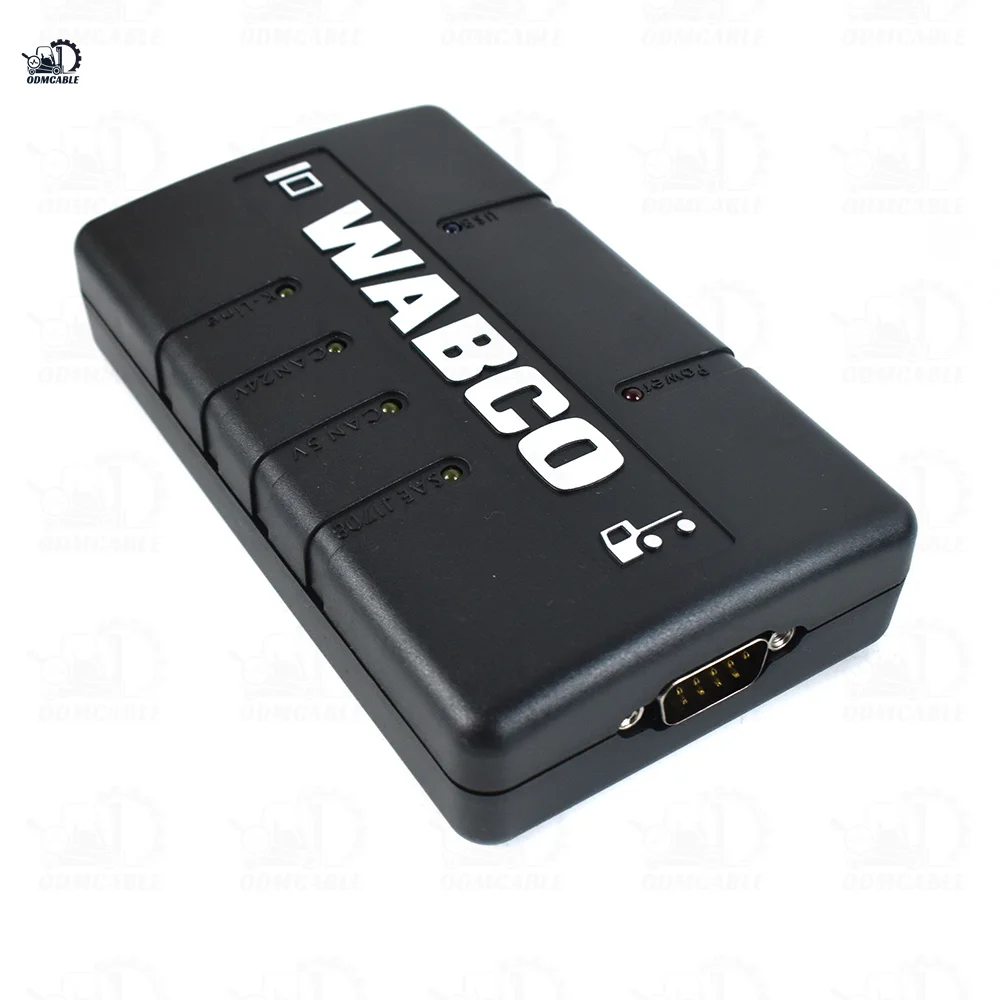 for Heavy Duty Truck Scanner Tool WABCO DIAGNOSTIC KIT (WDI) WABCO Trailer and Truck OBD2 Diagnostic Interface+CF53