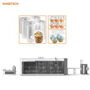 Wholesale PS Cake Packing Box Making Machine Disposable Food Container from china suppliers