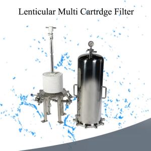 Wholesale Cake Stainless Steel Cartridge Housing Lenticular Industrial Oil Filtration HEPA from china suppliers