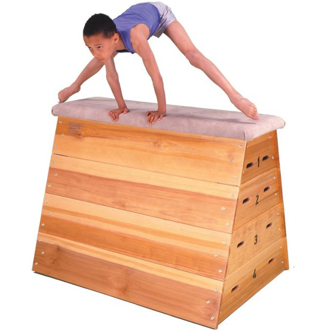 Gymnastics Vaulting Box Gymnastics Wooden Parkour Vault Box 7 Section Vaulting Box
